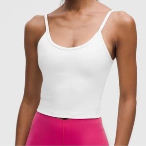 Wunder Train U-Neck Strappy Ribbed Tank Top 8 NEW